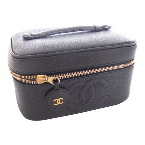 chanel makeup cases|chanel vanity case original.